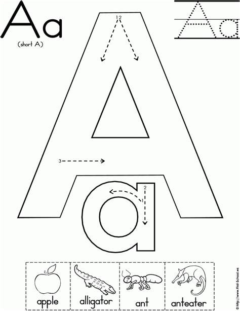 Tracing Letters Worksheets For 3 Year Olds Printable — Db