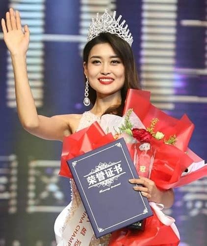 Matagi Mag Beauty Pageants Zhu Xin Miss Universe China 2019