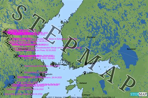 Stepmap Skandinavien 2022 Landkarte Für Europa
