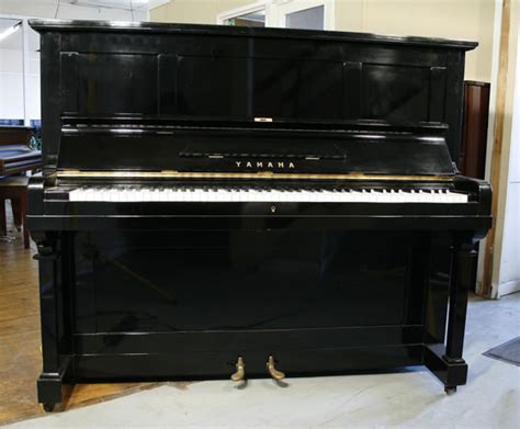 Yamaha U2 Upright Piano For Sale With A Black Case And Polyester Finish Serial Number 115658