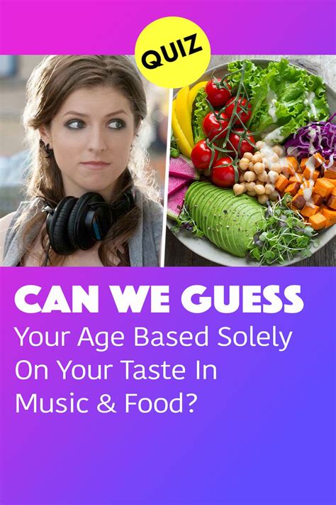 Quiz Can We Guess Your Age Based Solely On Your Taste In Music And Food