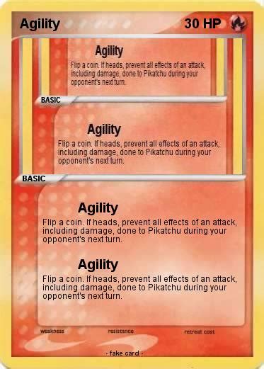 Pokémon Agility 32 32 Agility My Pokemon Card