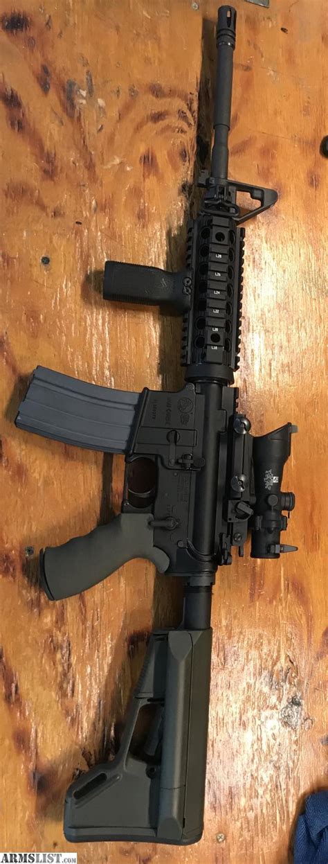 Armslist For Saletrade New Colt M4a1 Socom With Acog Ta01 Nsn