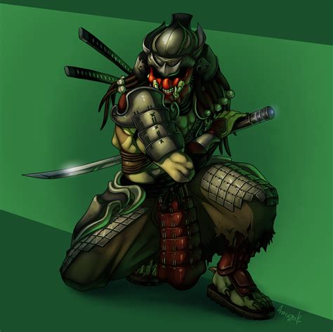 Samurai Predator Masked By Astrozerk On Deviantart