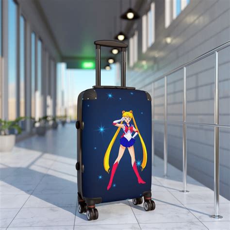 Sailor Moon Suitcase Anime Girl Luggage Girls Suitcase Etsy