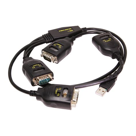 Port Usb To Rs Serial Db Adapter Cable W Ftdi Chip