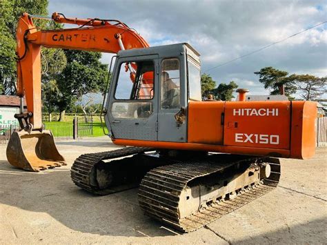 Hitachi Ex150 Tracked Excavator Cw Bucket Video