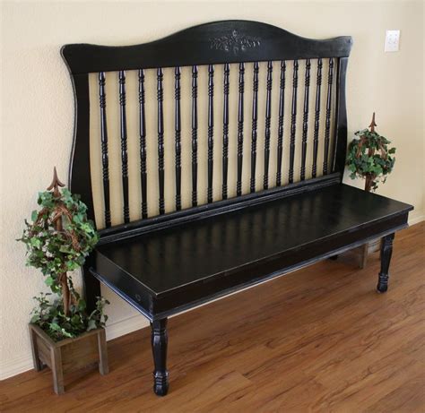 Turn A Crib Into A Bench Old Furniture Repurposed Furniture Furniture