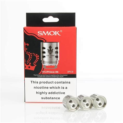 SMOK PRINCE P25 Stick Vape Starter Kit Replacement Coils P 25 TFV12