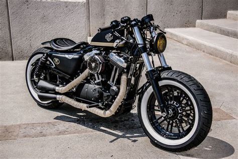 Custom Sportster Forty Eight Bobber From Aftercycles In Queretaro