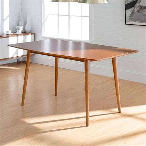 60 Mid Century Modern Wood Dining Table By We Furniture Mid Decco
