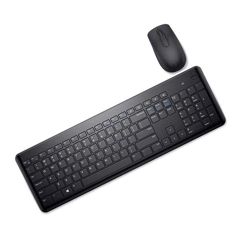 Genuine Dell Km117 Multimedia Wireless Chiclet Keyboard Mouse Combo