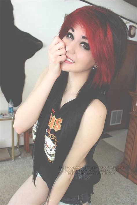 Red Emo Girl Hairstyles Telegraph