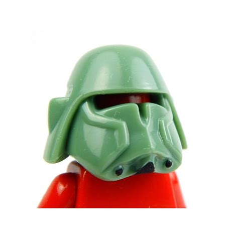 Lego Custom Accessoires Arealight Sand Green Bacara Helmet Peinture