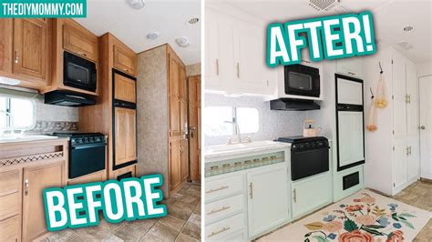 This site contains the best selection of designs. RV Renovation | DIY Small Kitchen Makeover Step by Step - YouTube