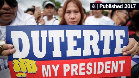 opinion in the philippines all the president s people the new york times