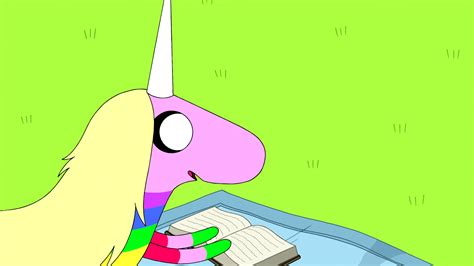 Image S6e12 Lady Rainicorn With Bookpng Adventure Time Wiki