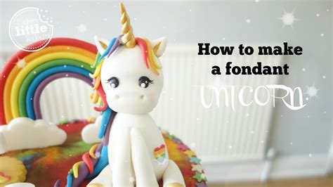 This lovely cake is inspired by rosanna pansino's unicorn cake that she made on thank you!!! How to make a fondant unicorn - YouTube