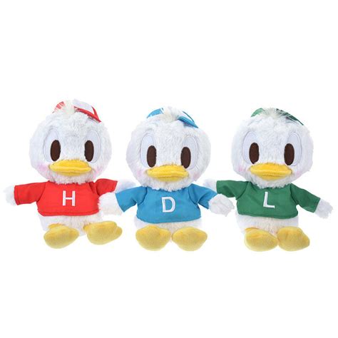 Disney Store Japan Huey Dewey Louie Duck Plush Doll Donald Ducks