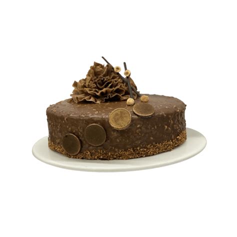 Hazelnut Praline Milk Chocolate Cake