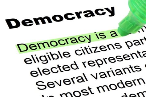 Democracy - Highlighted Words and Phrases