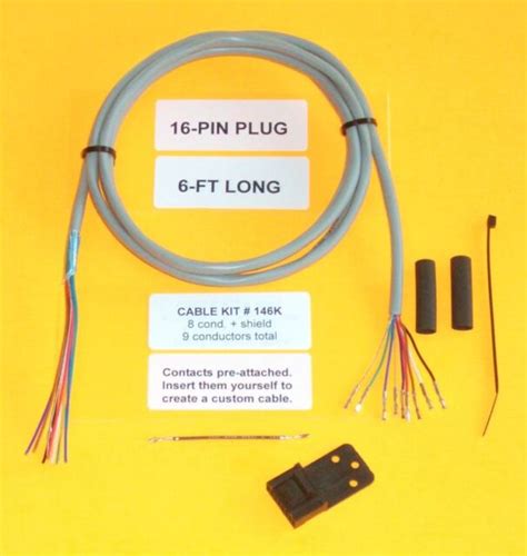 Cable Kit 146k Motorola 16 Pin Maxtrac Gm300 Repeater Ebay