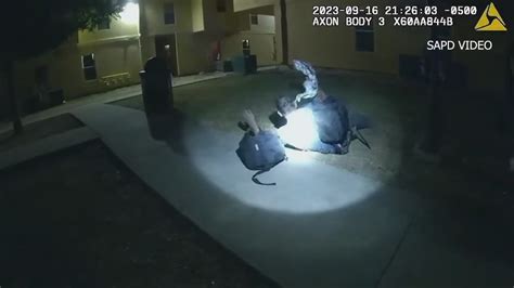 Sapd Releases Officer Involved Shooting Video Showing Officer Shoot