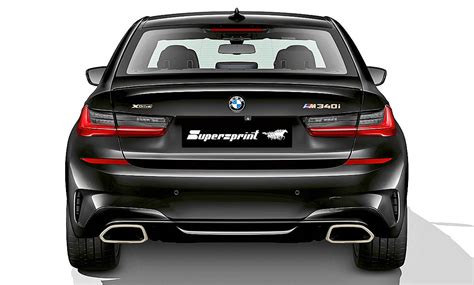 Performance Sport Exhaust For Bmw G20 M340i Opf With Valve Bmw G20