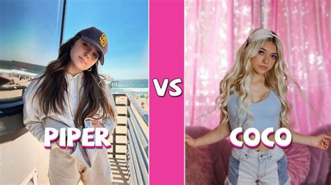 Piper Rockelle Vs Coco Quinn Tiktok Dance Battle Quinn Piper Dance