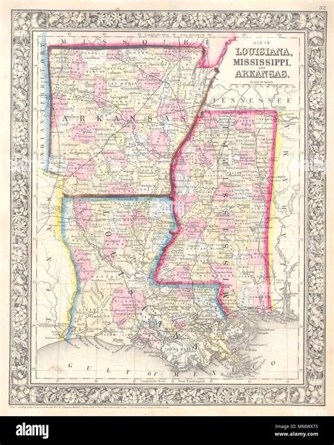 Mapa De Louisiana 1860 Fotografías E Imágenes De Alta Resolución Alamy