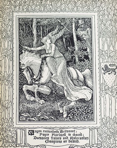 The Faerie Queene Edmund Spenser First Edition Walter Crane First