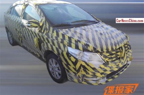 Spy Shots Dongfeng Number Sedan Is Naked In China Carnewschina Hot Sex Picture