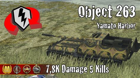 Object 263 78k Damage 5 Kills Wot Blitz Replays Youtube