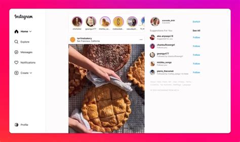 Instagram Introduce A Redesigned Website For A Better Desktop