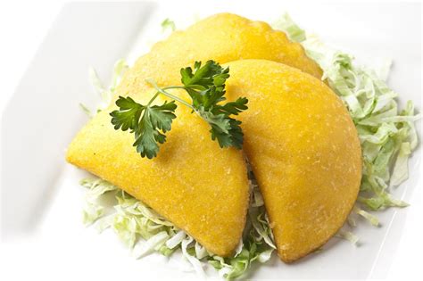 Colombian Fried Empanadas With Beef And Potato Filling
