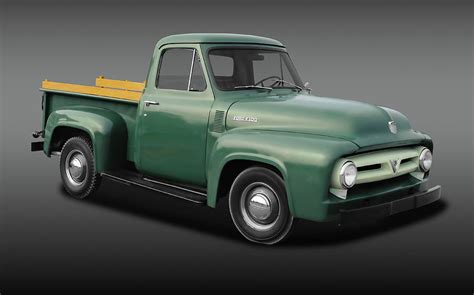 1953 Ford F 100 Pickup Truck 1953fordf100pickupfa170237 Photograph By