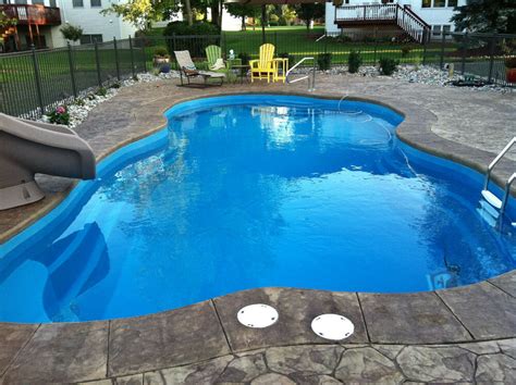 Be sure that you take a look at these 38 genius pool hacks this isn't a pool that you are going to finish overnight but it will definitely save you thousands if you do it yourself. In-Ground Fiberglass Pool - Leading Edge - Grand Traverse ...