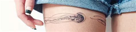 15 Amazing Black Ink Jellyfish Tattoos Luvthat