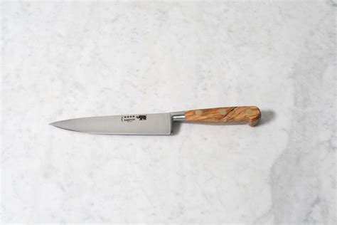 Sabatier 6 Chefs Knife Carbon Steel With Olivewood Handle Flotsam