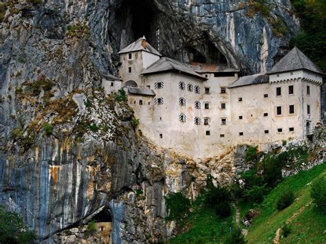 Slovenia Predjama Castle Bing Wallpaper Download