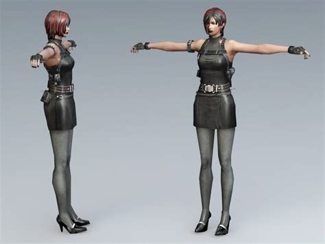 Ada Wong Resident Evil 2 Remake Model