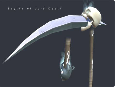 Scythe Of Lord Death 3d 무기 Unity Asset Store