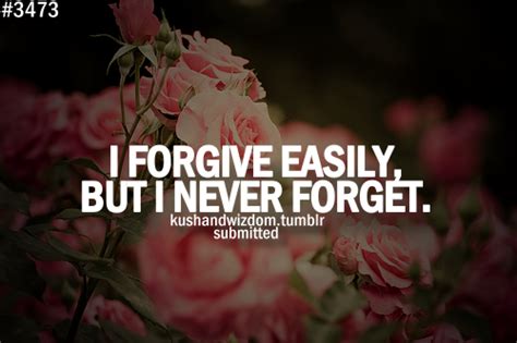 I Forgive Easily But I Never Forget Unknown Picture Quotes Quoteswave