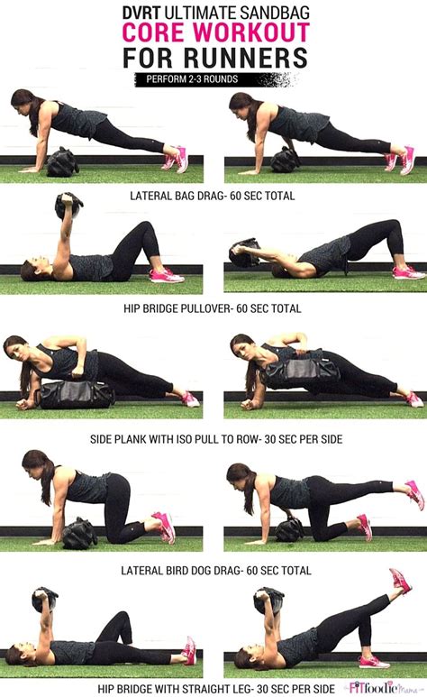Dvrt Ultimate Sandbag Core Workout For Runners The Fit Foodie Mama