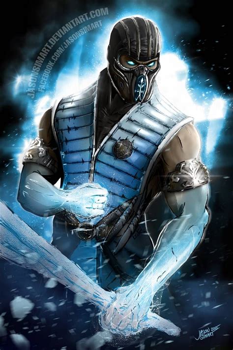 Sub Zero By Simartworks On Deviantart Mortal Kombat Art Sub Zero