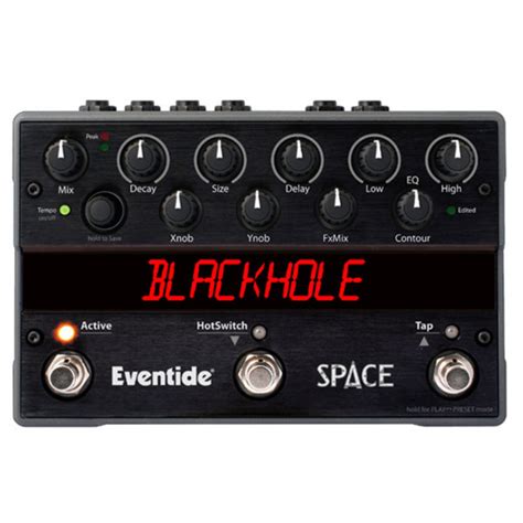 Eventide Space Reverb Effects Pedal Nearly New At Gear4music