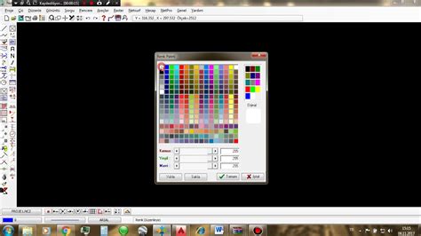 Netcad Arka Plan Rengi Değiştirme Youtube