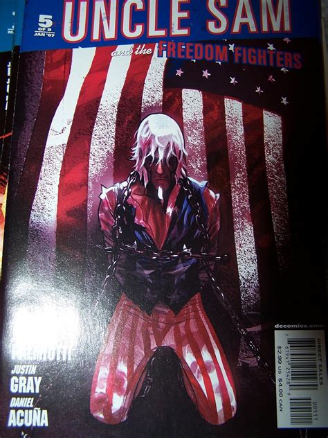 Amazon Com Uncle Sam And The Freedom Fighters Issue Of Freedom