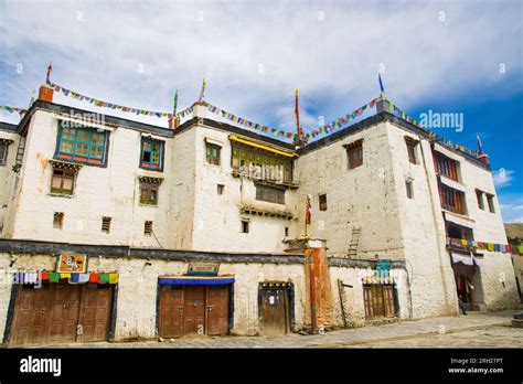 lo manthang upper mustang nepal july 22 2023 the royal palace of the former forbidden