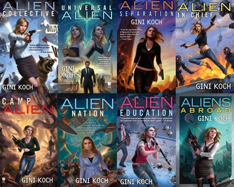 Alien Sci Fi Romance Series By Gini Koch Collection Mass Market